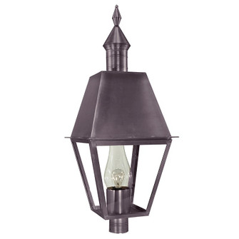 Boston One Light Post Mount in Dark Brass (196|1133-DB-CIM-CLR)
