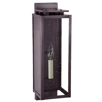 Downtown One Light Wall Lantern in Dark Brass (196|11631-DB-LT1-CSG)