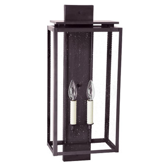 Downtown Two Light Wall Lantern in Dark Brass (196|11651-DB-LT2-SMG)