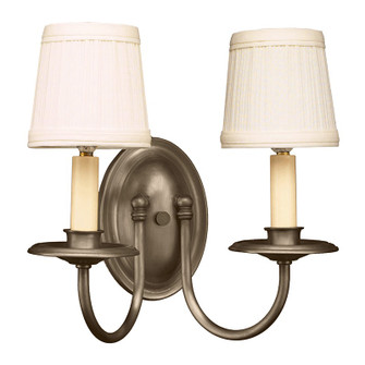 Sconce Two Light Wall Sconce in Dark Antique Brass (196|118-DAB-LT2-SHD)