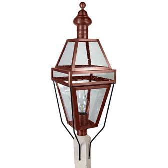 Boston One Light Post Mount in Antique Copper (196|1253-AC-CIM-CSG)