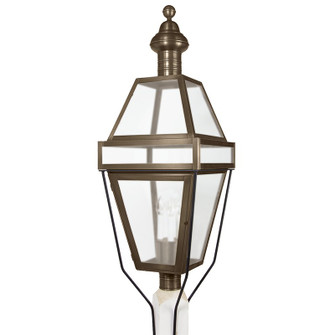 Boston Three Light Post Mount in Dark Antique Brass (196|1253-DAB-LT3-FST)
