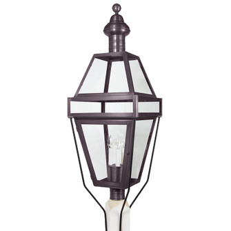 Boston Three Light Post Mount in Dark Brass (196|1253-DB-LT3-CLR)