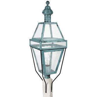 Boston One Light Post Mount in Verdi Gris (196|1253-VG-CIM-FST)
