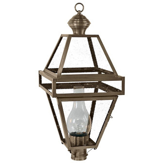 Boston One Light Post Mount in Dark Antique Brass (196|1273-DAB-CIM-CSG)