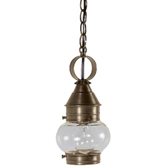 Cageless One Light Hanging Lantern in Dark Antique Brass (196|2012-DAB-MED-CLR)