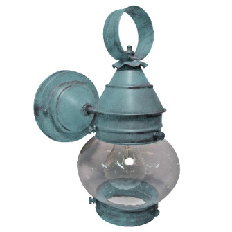 Cageless One Light Wall Mount in Verdi Gris (196|2015-VG-MED-CSG)