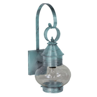 Cageless One Light Wall Mount in Verdi Gris (196|2031-VG-MED-CSG)