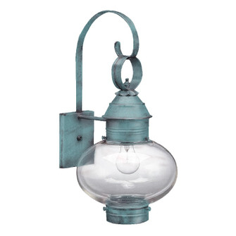 Cageless One Light Wall Mount in Verdi Gris (196|2041-VG-MED-CLR)