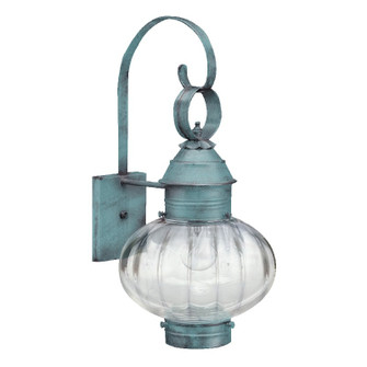 Cageless One Light Wall Mount in Verdi Gris (196|2041-VG-MED-OPT)
