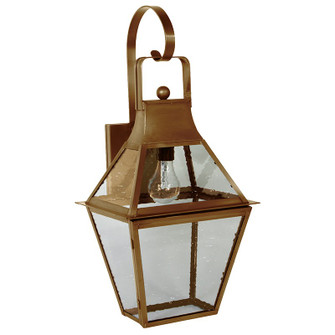 Uxbridge Two Light Wall Mount in Antique Brass (196|2237-AB-MED-CSG)