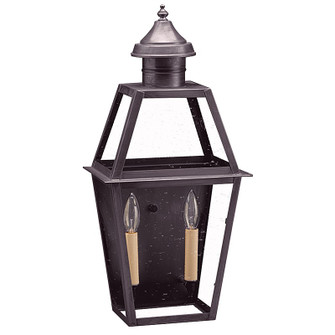 Uxbridge Two Light Wall Mount in Dark Brass (196|2241-DB-LT2-CSG)