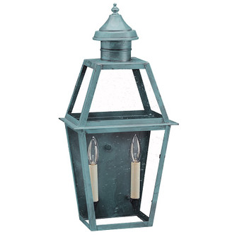 Uxbridge Two Light Wall Mount in Verdi Gris (196|2241-VG-LT2-CSG)
