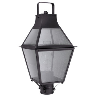 Uxbridge One Light Post Mount in Dark Brass (196|2243-DB-CIM-SMG)