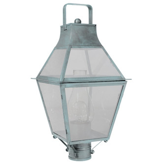 Uxbridge One Light Post Mount in Verdi Gris (196|2243-VG-CIM-FST)