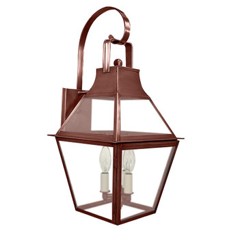 Uxbridge Three Light Wall Mount in Antique Copper (196|2247-AC-LT3-FST)
