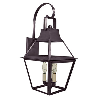 Uxbridge Three Light Wall Mount in Dark Brass (196|2247-DB-LT3-CLR)