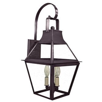 Uxbridge Three Light Wall Mount in Dark Brass (196|2247-DB-LT3-CSG)