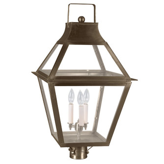 Uxbridge Three Light Post Mount in Dark Antique Brass (196|2253-DAB-LT3-FST)
