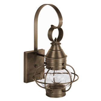 Onion One Light Wall Mount in Dark Antique Brass (196|2511-DAB-MED-CSG)