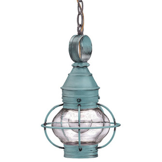 Onion One Light Hanging Lantern in Verdi Gris (196|2512-VG-MED-CSG)