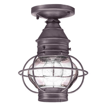 Onion One Light Flush Mount in Dark Brass (196|2514-DB-MED-CSG)