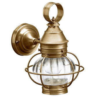 Onion One Light Wall Mount in Antique Brass (196|2515-AB-MED-OPT-NS)