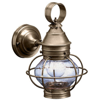 Onion One Light Wall Mount in Dark Antique Brass (196|2515-DAB-MED-CSG-NS)