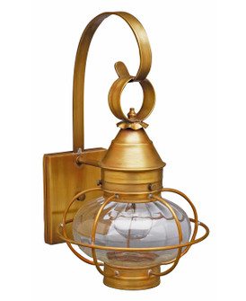 Onion One Light Wall Mount in Antique Brass (196|2521-AB-MED-OPT)