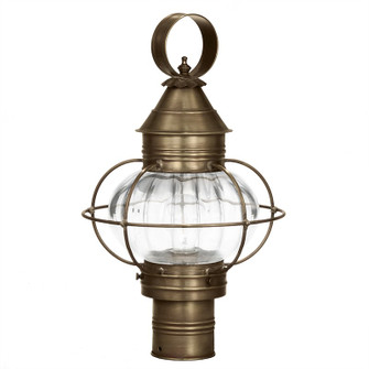 Onion One Light Post Mount in Dark Antique Brass (196|2523-DAB-MED-OPT)