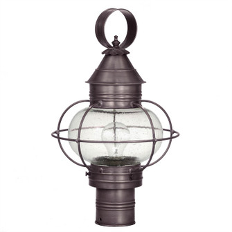 Onion One Light Post Mount in Dark Brass (196|2523-DB-MED-CSG)