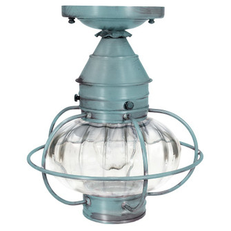 Onion One Light Flush Mount in Verdi Gris (196|2524-VG-MED-OPT)