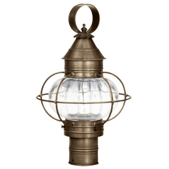 Onion One Light Post Mount in Dark Antique Brass (196|2533-DAB-MED-OPT)