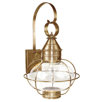 Onion One Light Wall Mount in Antique Brass (196|2541-AB-MED-CSG)