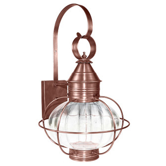 Onion One Light Wall Mount in Antique Copper (196|2541-AC-MED-OPT)
