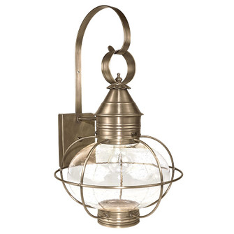 Onion One Light Wall Mount in Dark Antique Brass (196|2541-DAB-MED-CSG)