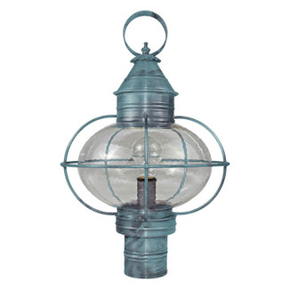 Onion One Light Post Mount in Verdi Gris (196|2543-VG-MED-CSG)