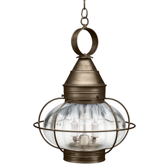 Onion Two Light Hanging Lantern in Dark Antique Brass (196|2572-DAB-LT2-OPT)
