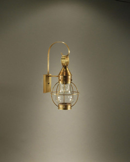 Bosc One Light Wall Mount in Antique Brass (196|2721-AB-MED-CLR)