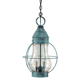 Bosc Two Light Hanging Lantern in Verdi Gris (196|2742-VG-LT2-CSG)