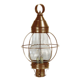 Bosc Three Light Post Mount in Antique Brass (196|2743-AB-LT3-OPT)