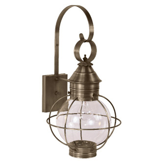Round One Light Wall Mount in Dark Antique Brass (196|2831-DAB-MED-CSG)