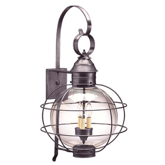 Round Three Light Wall Mount in Dark Brass (196|2851-DB-LT3-CLR)