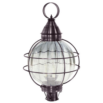 Round Three Light Post Mount in Dark Brass (196|2863-DB-LT3-OPT)
