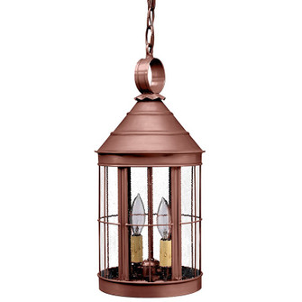 Heal Two Light Hanging Lantern in Antique Copper (196|3332-AC-LT2-SMG)