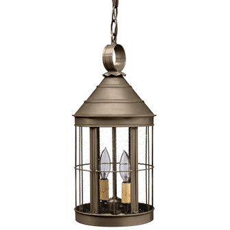 Heal Two Light Hanging Lantern in Dark Antique Brass (196|3332-DAB-LT2-CSG)