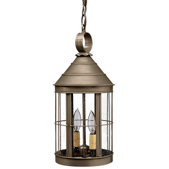 Heal Two Light Hanging Lantern in Dark Antique Brass (196|3332-DAB-LT2-SMG)