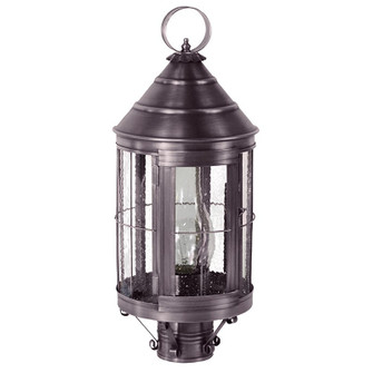 Heal One Light Post Mount in Dark Brass (196|3333-DB-CIM-SMG)