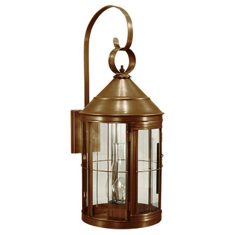 Heal One Light Wall Mount in Antique Brass (196|3357-AB-CIM-CLR)