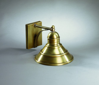 Barn One Light Wall Mount in Antique Brass (196|3411-AB-MED)